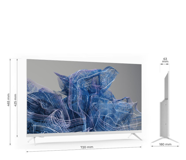 KIVI 32H750NW 32" LED Google TV - 1221590 - zdjęcie 4